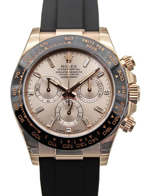 rolex rose gold daytona oysterflex|rolex daytona oysterflex price.